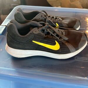 Nikes size 4Y worn once or twice